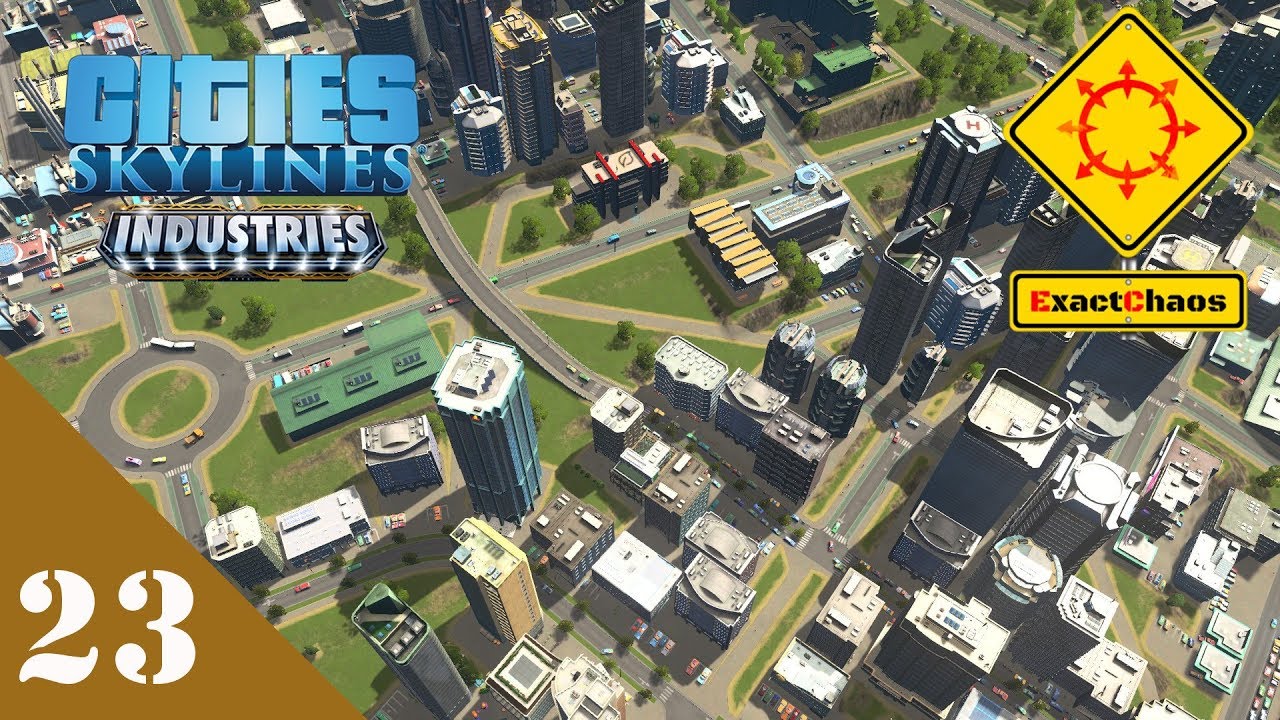Cities Skylines Industries #23 Cool new segment slope smoother