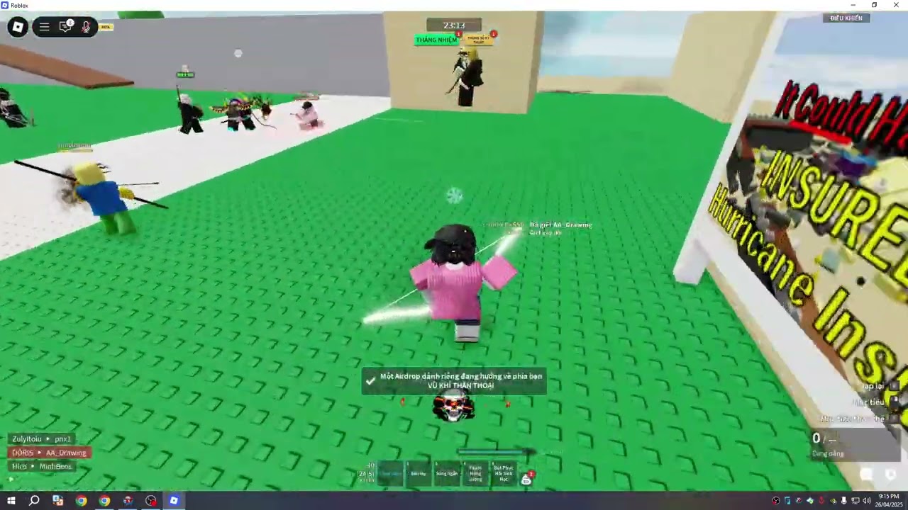 Use Girlfriend Account To Raid Server Combat Warriors 30 Mins