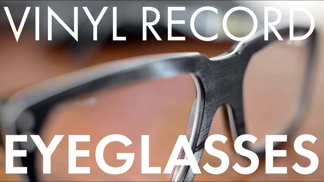 Vinyl Record Eyeglasses