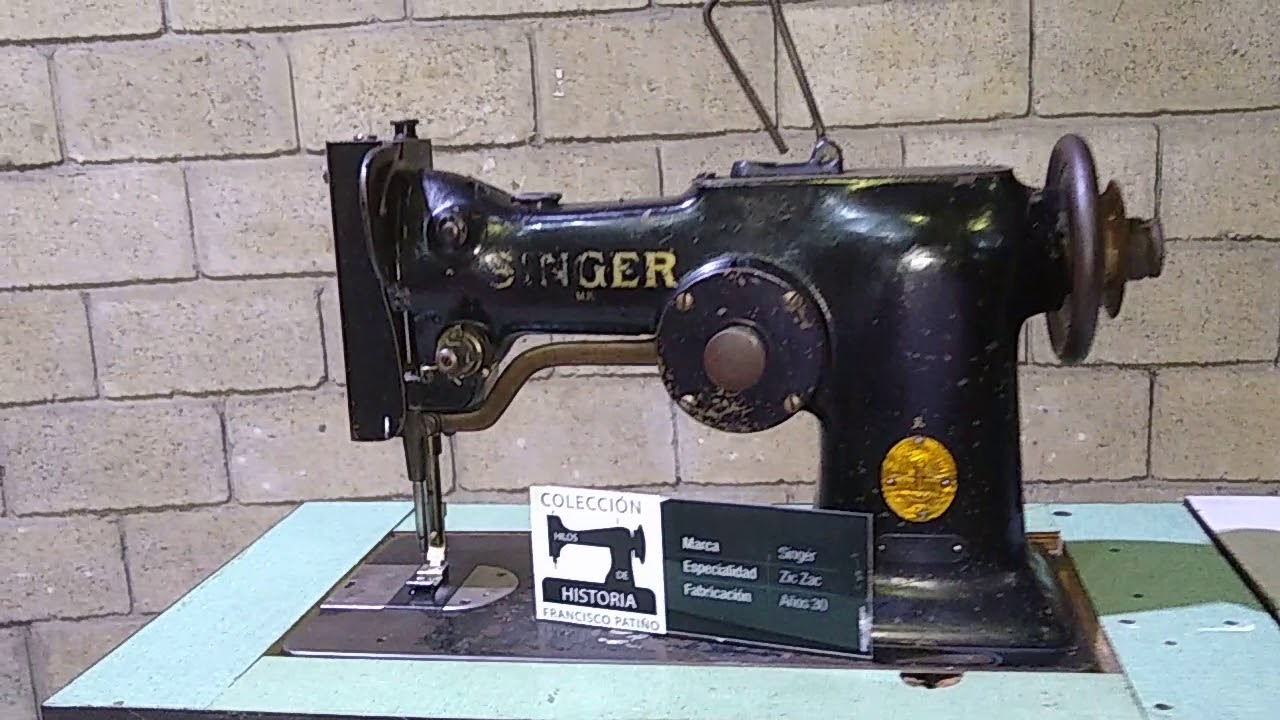 Maravillosa colección de máquinas de coser modelos de casi 100 años - Retro Máquinas