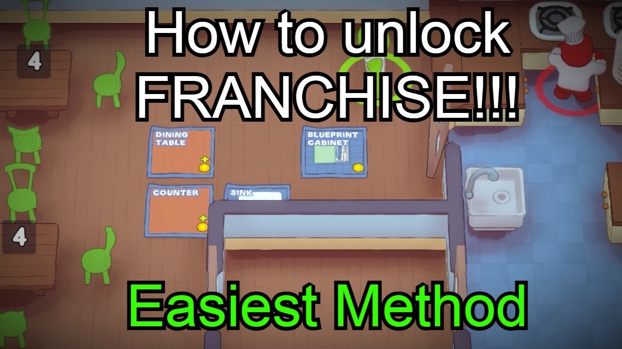How to get a Franchise with the Salad in PLATE UP!