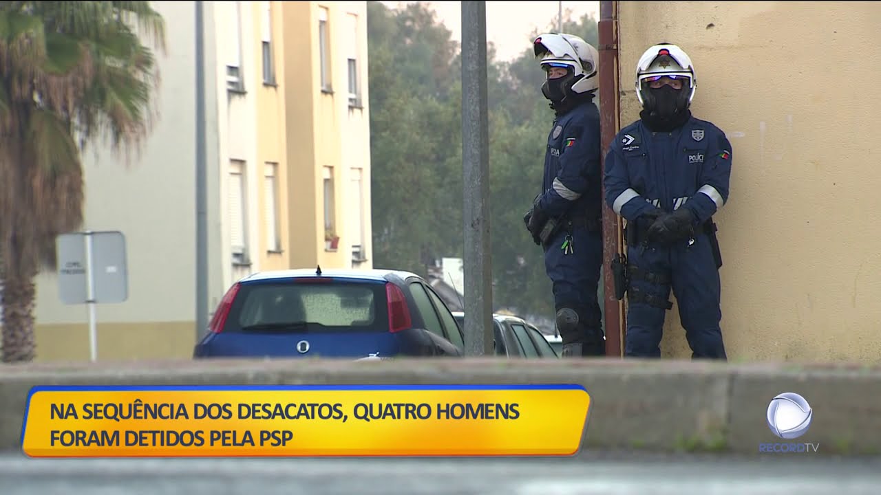 PSP atacada à pedrada em Sacavém
