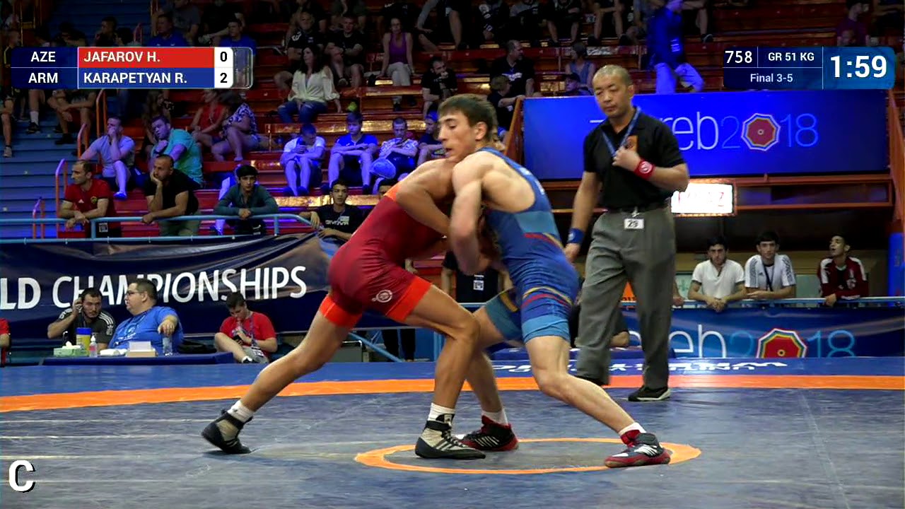 BRONZE GR - 51 kg: H. JAFAROV (AZE) v. R. KARAPETYAN (ARM)