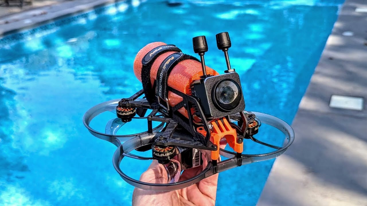 DarwinFPV Hulk III Mini // Water Dip // Slow flight sample and Acro Full Flight