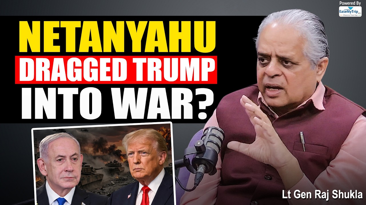 “Trump and Netanyahu are two outliers in the system” Lt Gen Raj Shukla (Retd)