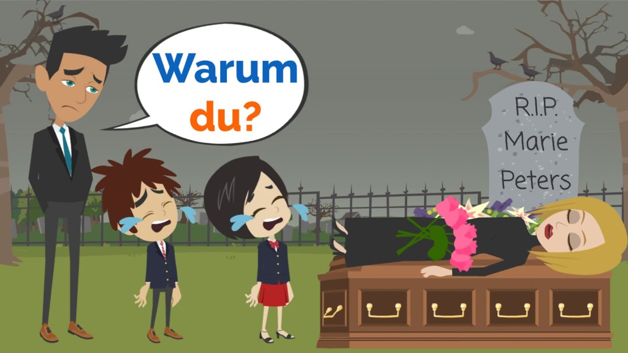 Deutsch lernen | Tschüss Mama ... | Wortschatz und wichtige Verben