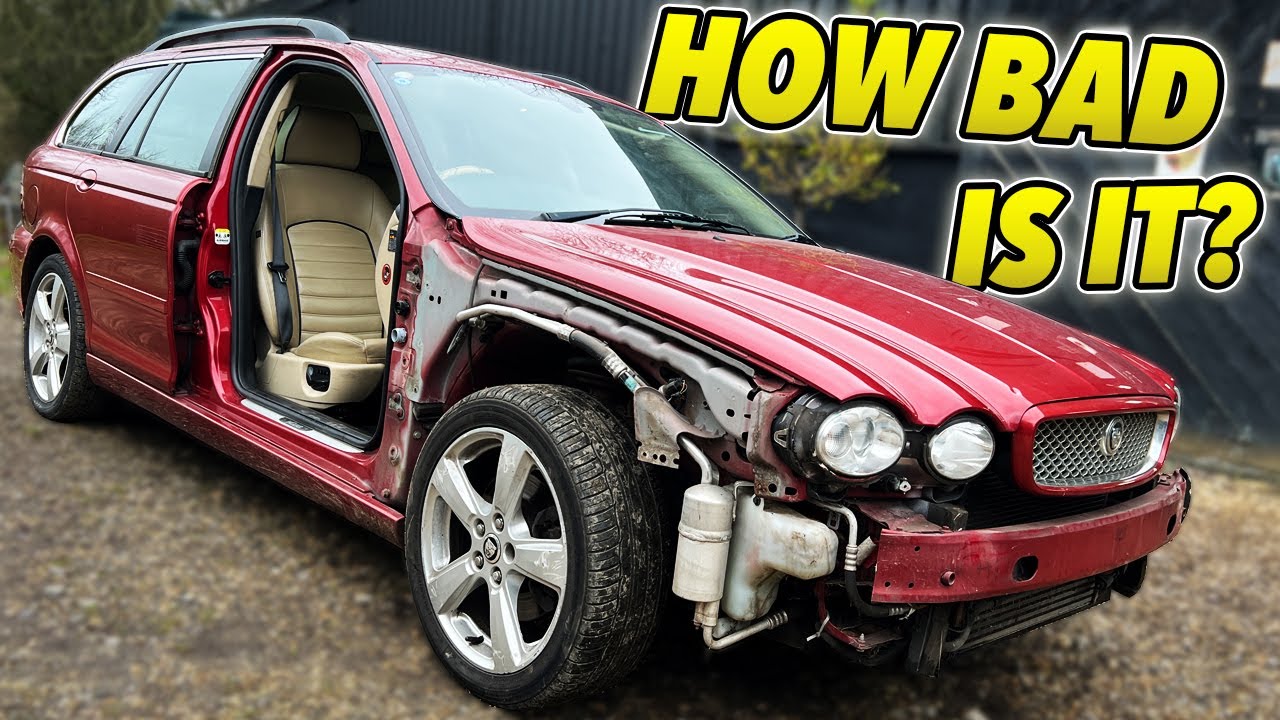 Fixing The Bodywork On My Neglected Jaguar X-Type