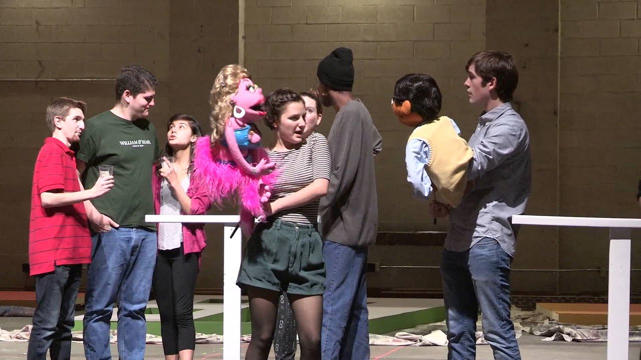 In rehearsal: 'Avenue Q'