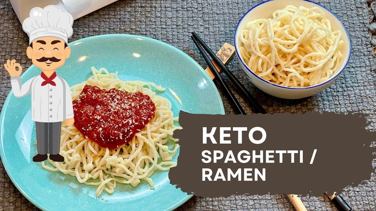 How to Make Keto Ramen & Spaghetti from Chicken (No Flour, No Eggs!)