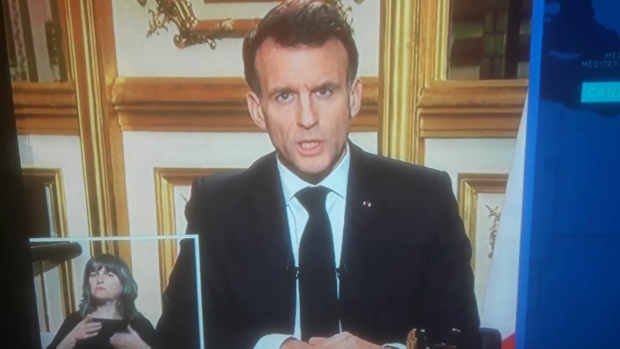🇨🇵 Allocution du président Emmanuel Macron #peace #paix #lr #rn #lfi #france #renaissance  #iran  