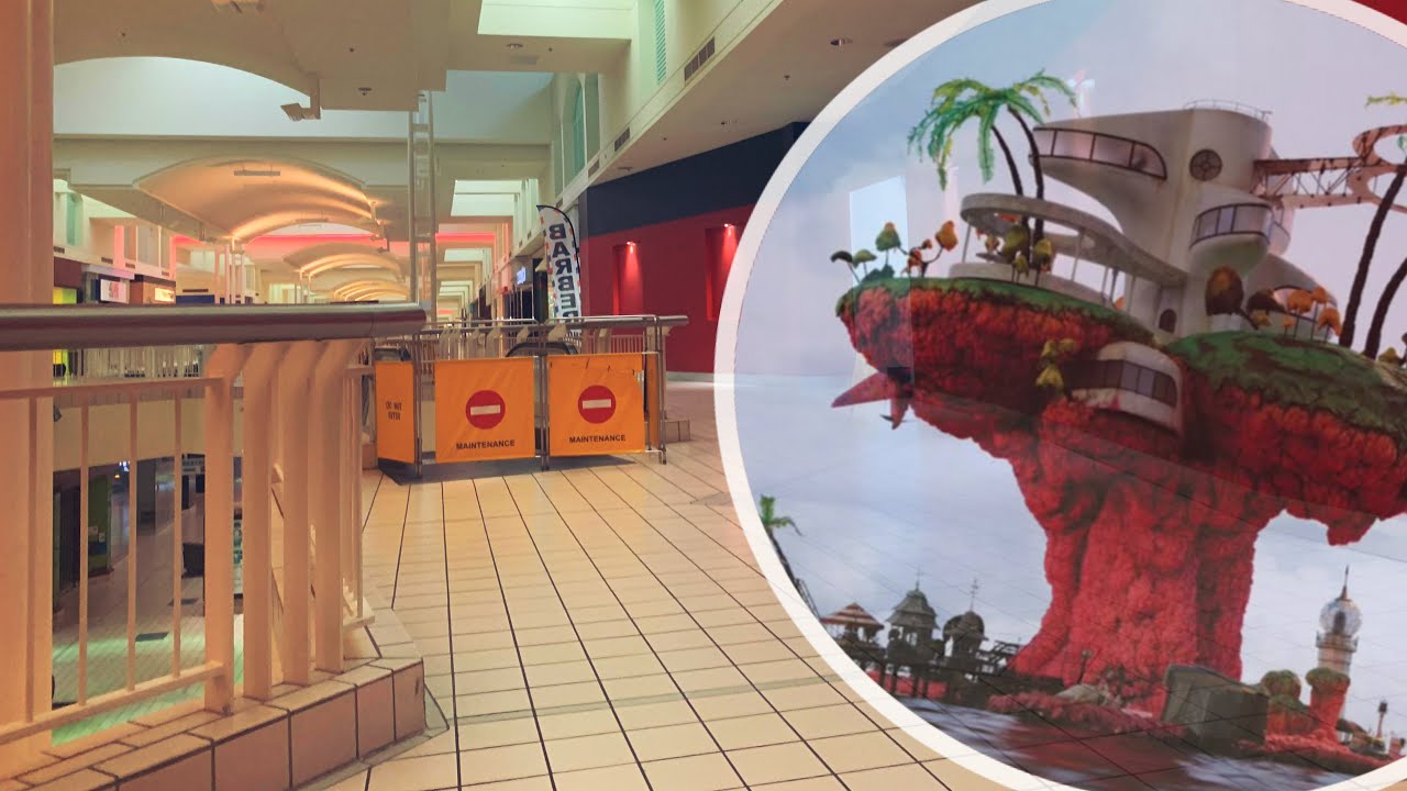 Gorillaz - Some Kind of Nature (but its played in an empty mall)