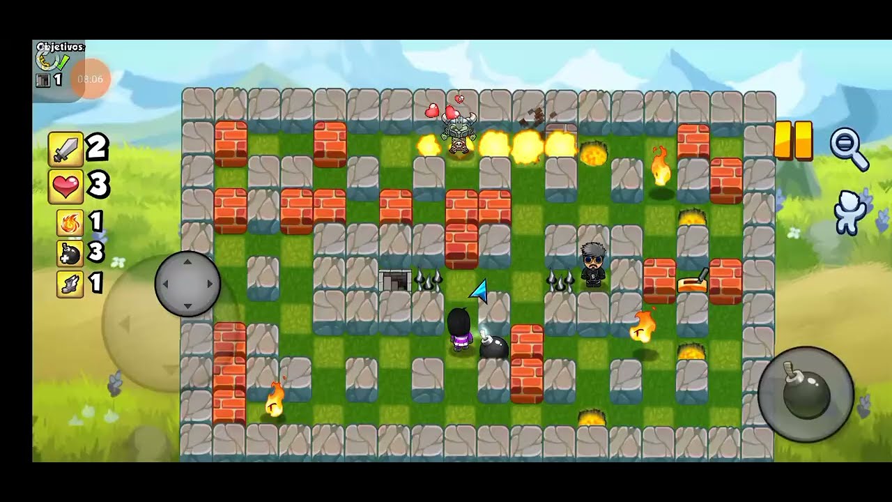Jogando bomber friends. 10 níveis em 11 minutos!😎😆💖