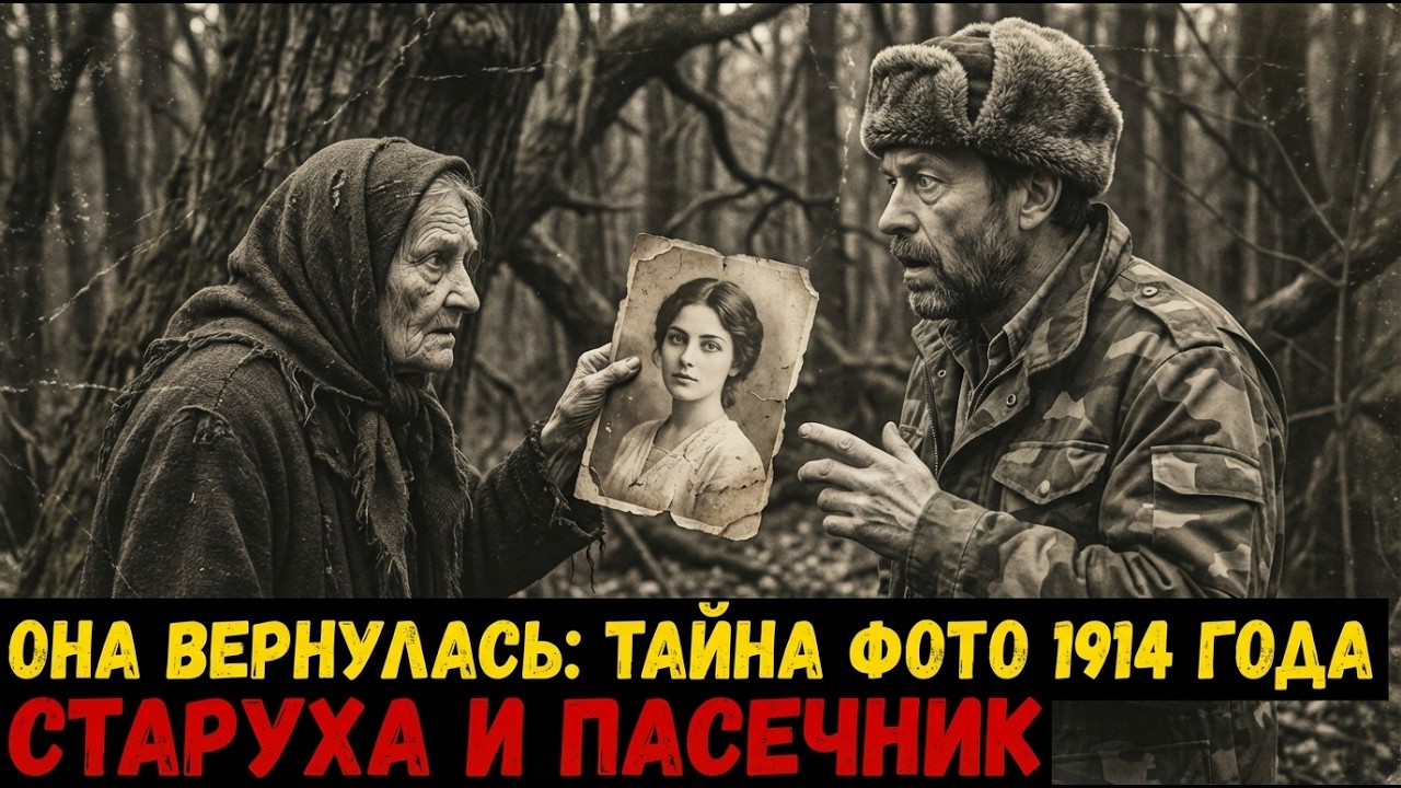 Пасечник Встретил В Лесу СТАРУХУ. Она Показала Ему ФОТО — На Нём Была ОНА, Но МОЛОДАЯ. Снимок 1914г.
