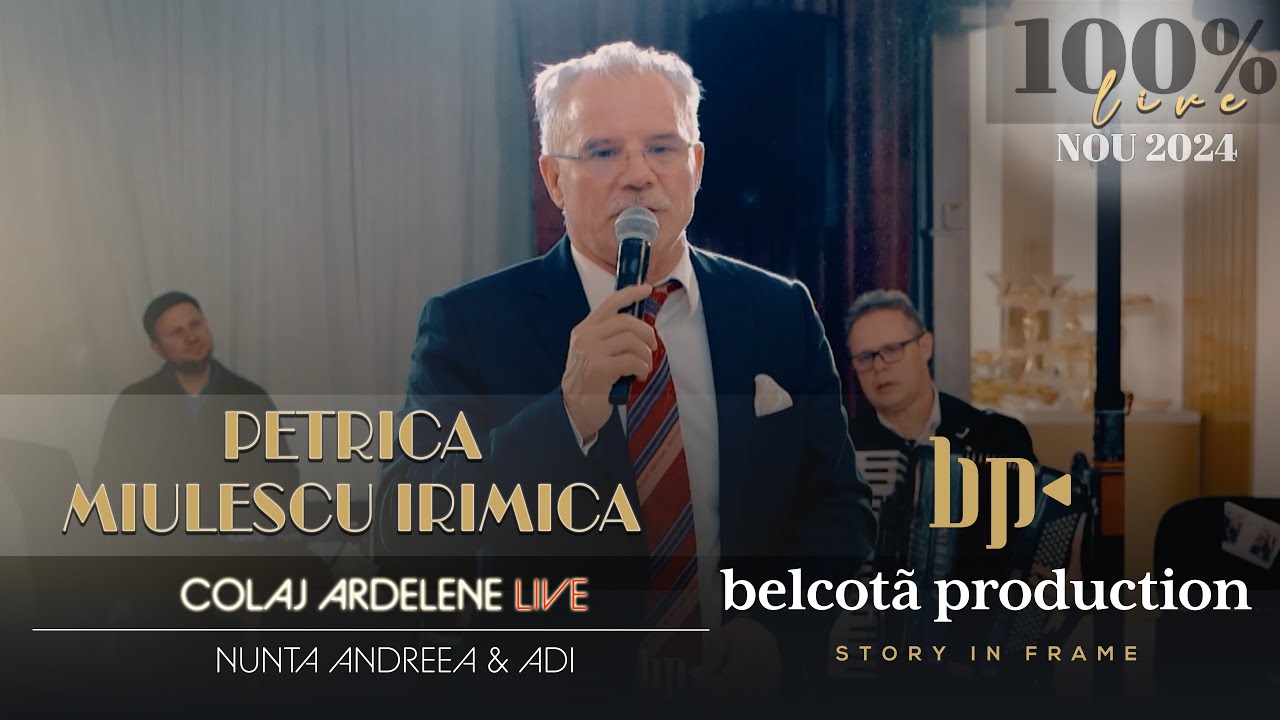 Petrica Miulescu Irimica 🎷 Colaj Ardelene LIVE ❌ Nunta Andreea & Adi