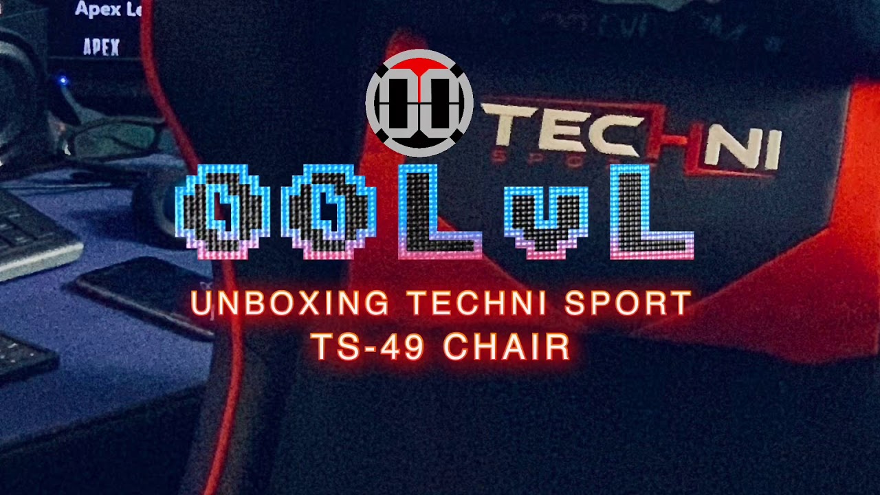 Techni Sport TS49 Gaming Chair Unboxing