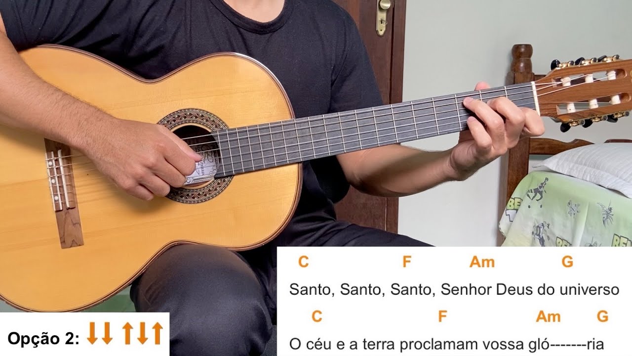 SANTO - AMOR E ADORAÇÃO (santo) | como tocar no violão [letra e cifra]