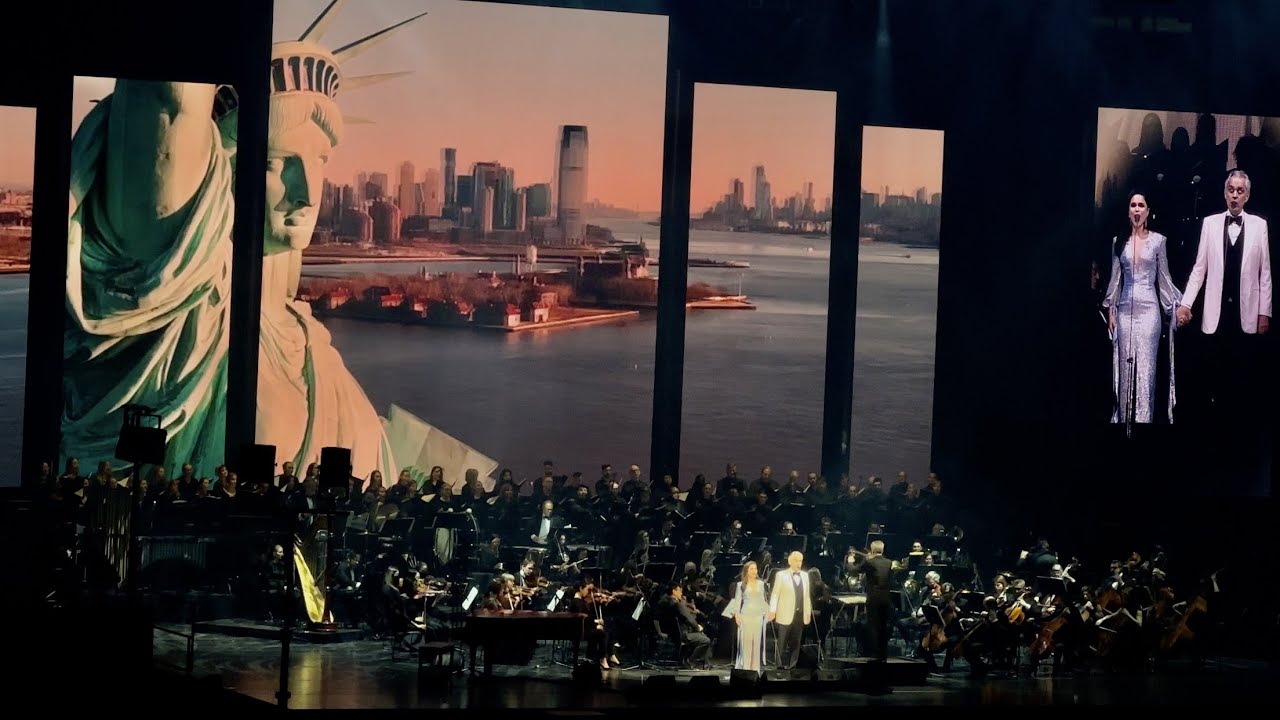 Time To Say Goodbye (Con te partirò’), Andrea Bocelli, Larisa Martinez, TD Garden, Boston