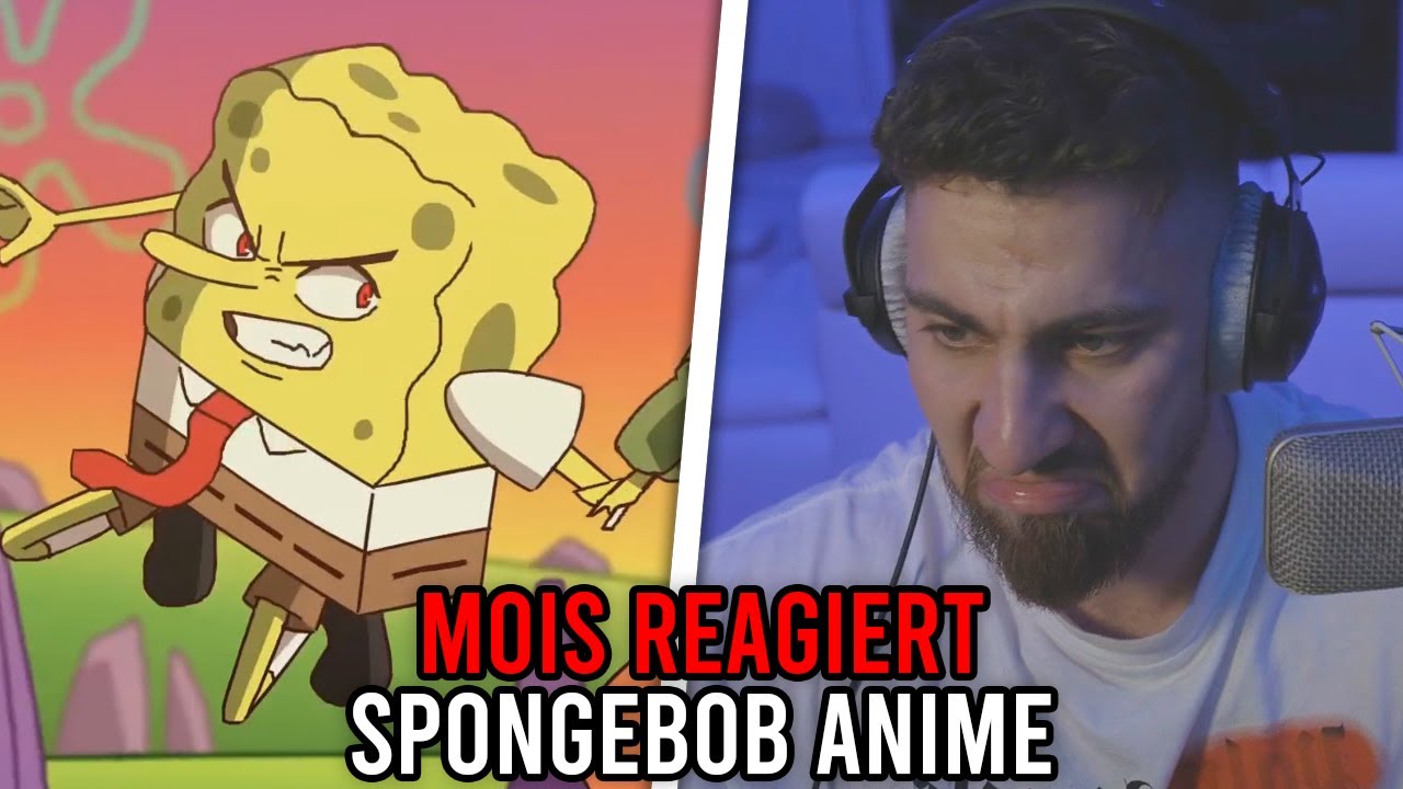 Mois REAGIERT auf SPONGEBOB ANIME 😂 Mois Reaktion