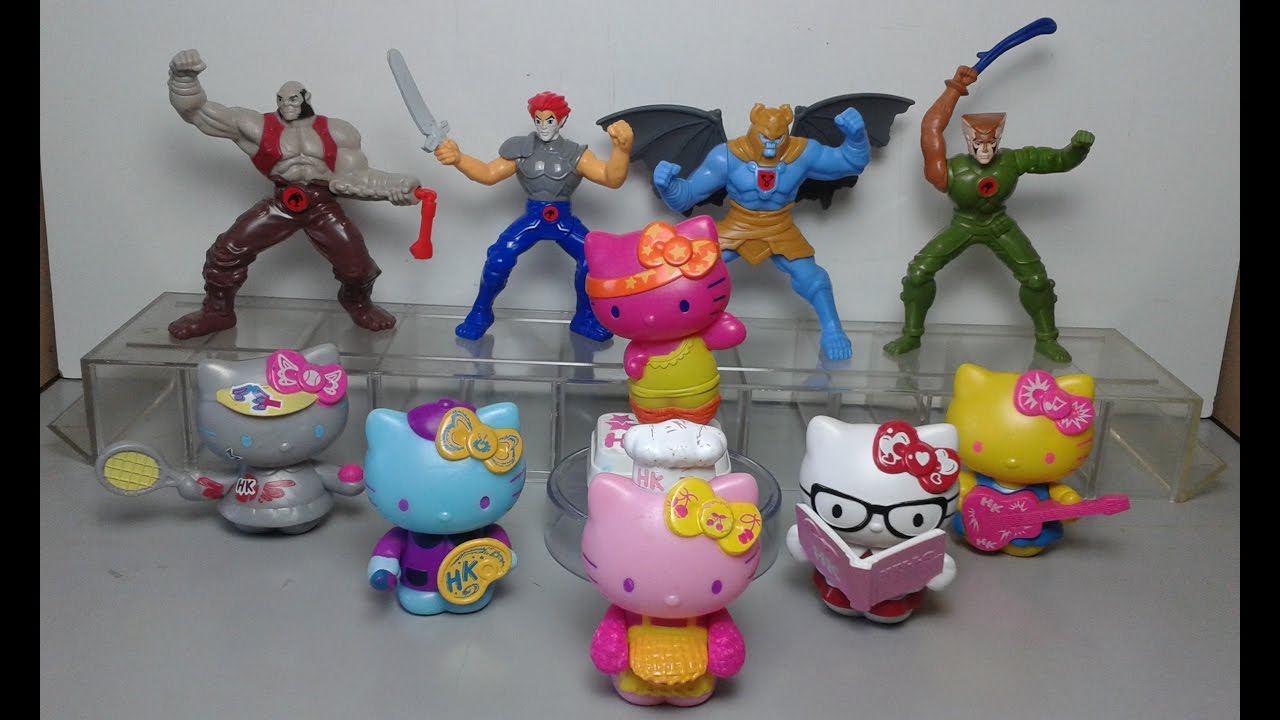 Thundercats e hello kitty mc lanche feliz 2013