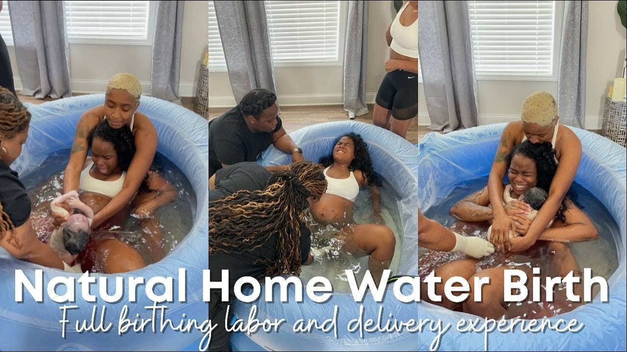 Emotional Natural Home Water Birth | First Baby | Lesbian Couple | Buffins VLOG