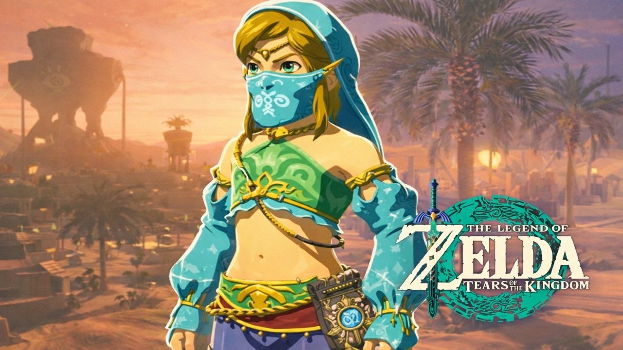 zelda tears of the kingdom LIVE #9🔴vamos para o deserto de gerudo