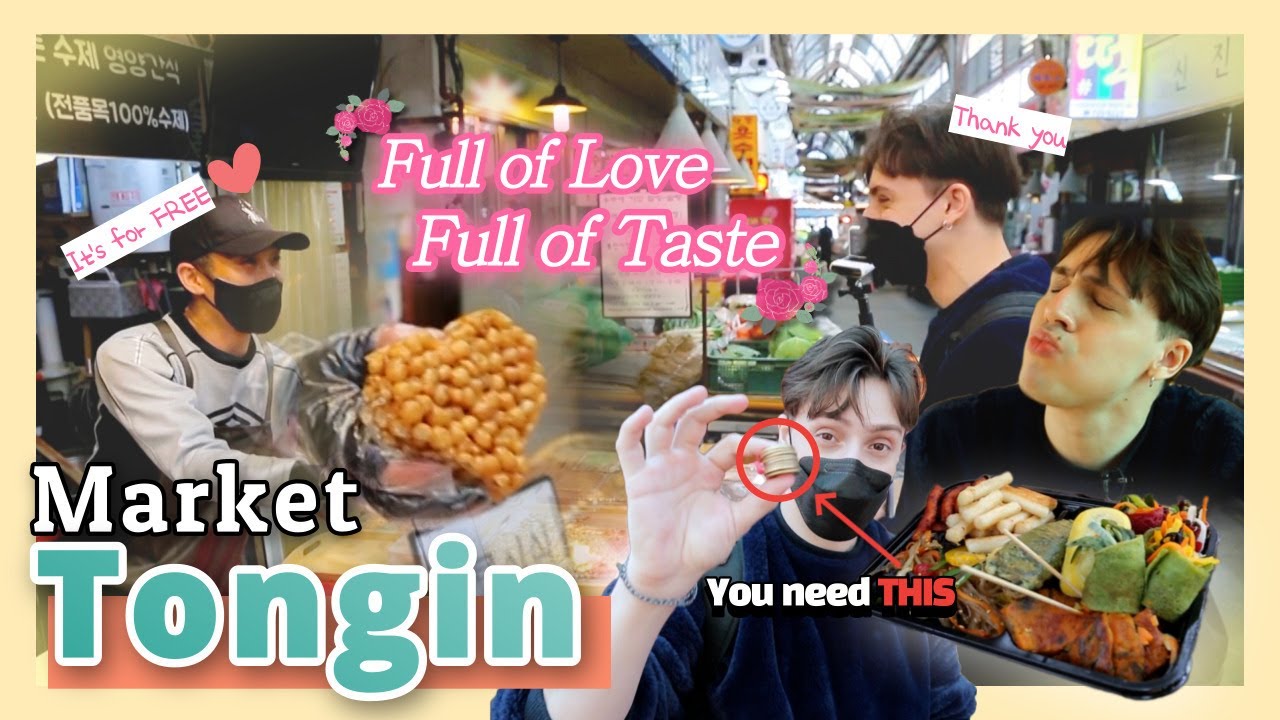 [O!K-market] Ep.1 Tongin Market’s Specialty✨the Yeopjeon Lunchbox!🍱