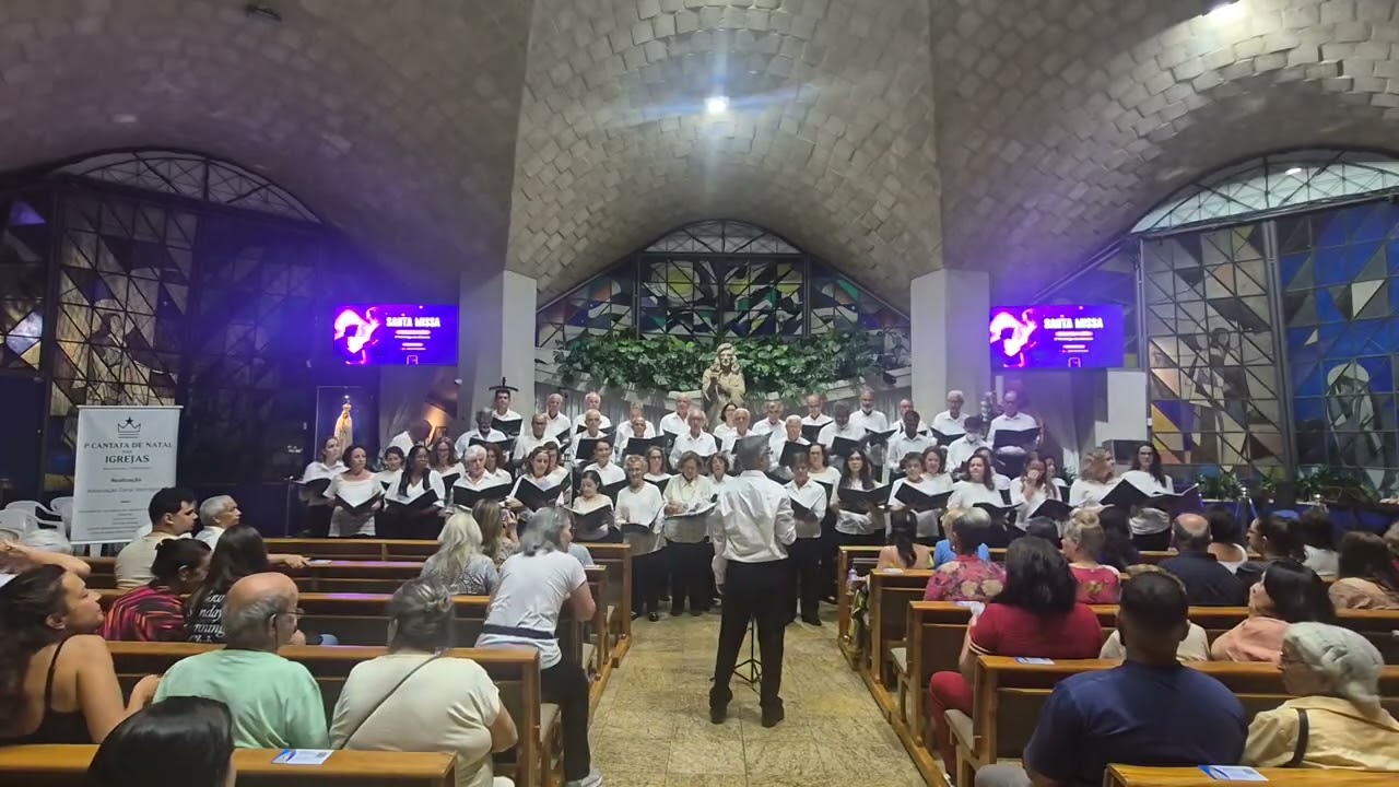1° Cantata de Natal nas Igrejas – Igreja Nossa Senhora de Fátima
