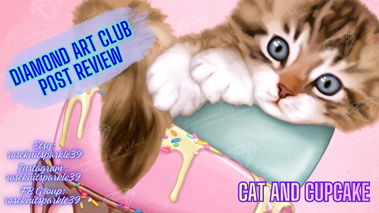 Ep 581: Diamond Art Club - Post Review #diamondpainting #craft #dac #diy #wip #postreview 