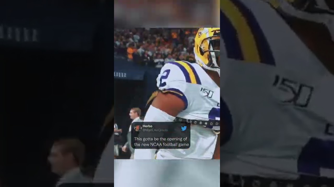 If this was the opening to the new NCAA Football game‼️ 🍿 #Shorts