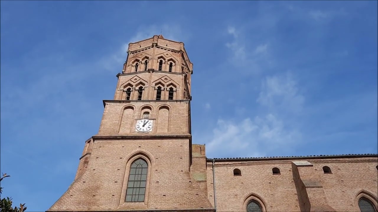 Cloches église St-Nicolas de Toulouse (31) - Sonnerie d'un angélus du temps de l'Avent / Nadalet