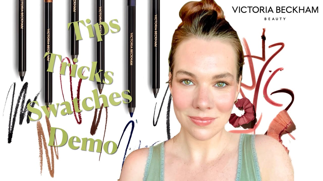 All About the Victoria Beckham Liners - Satin Kajal Liners (all shades) + Lip Definers (3 shades)