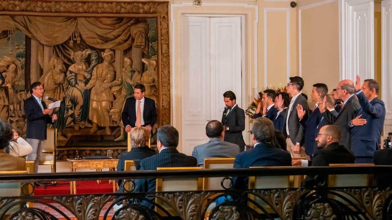 Palabras del Presidente Gustavo Petro durante la posesión de funcionarios del Gobierno Nacional