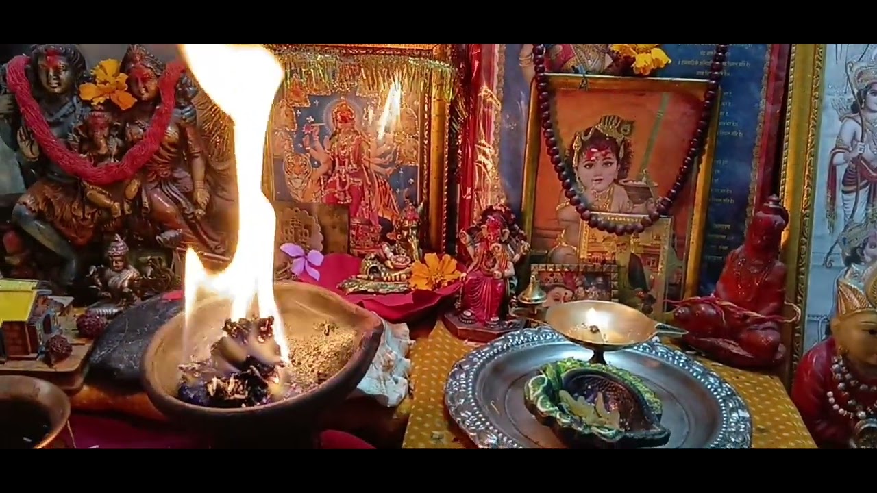 Suprabhat poojan Aarti Jai shree Radhe Krishna om namah shivaay Jai Maa kuldevi Jai Maa Dhaari devi