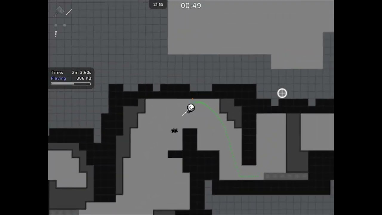 TAS_Tutorial_2.1 #speedrun #games #ddnet #ddrace #ddracenetwork #cupcut #indiegame