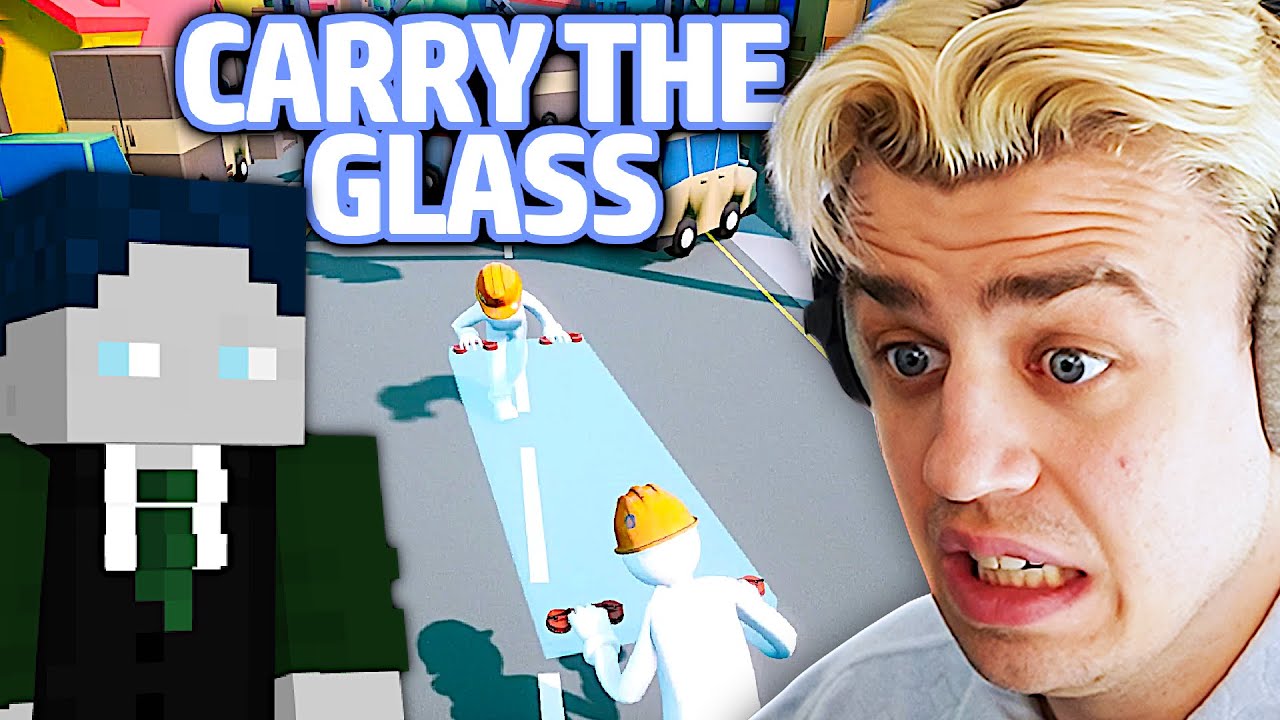 Papaplatte spielt Carry The Glass mit BastiGHG - Part 1 (UNCUT)