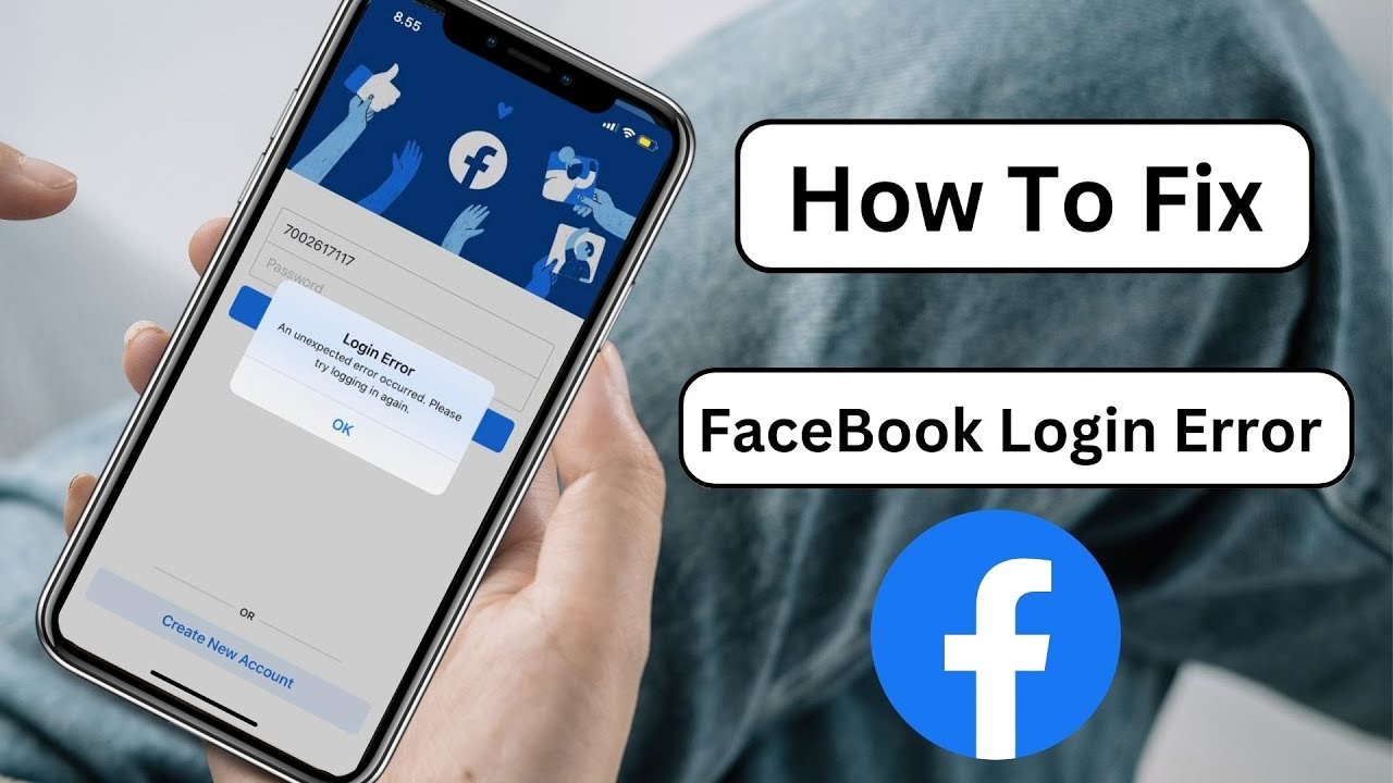 Ошибка входа в Facebook. Произошла непредвиденная ошибка. Попробуйте войти ещё раз. iPhone | Испр...