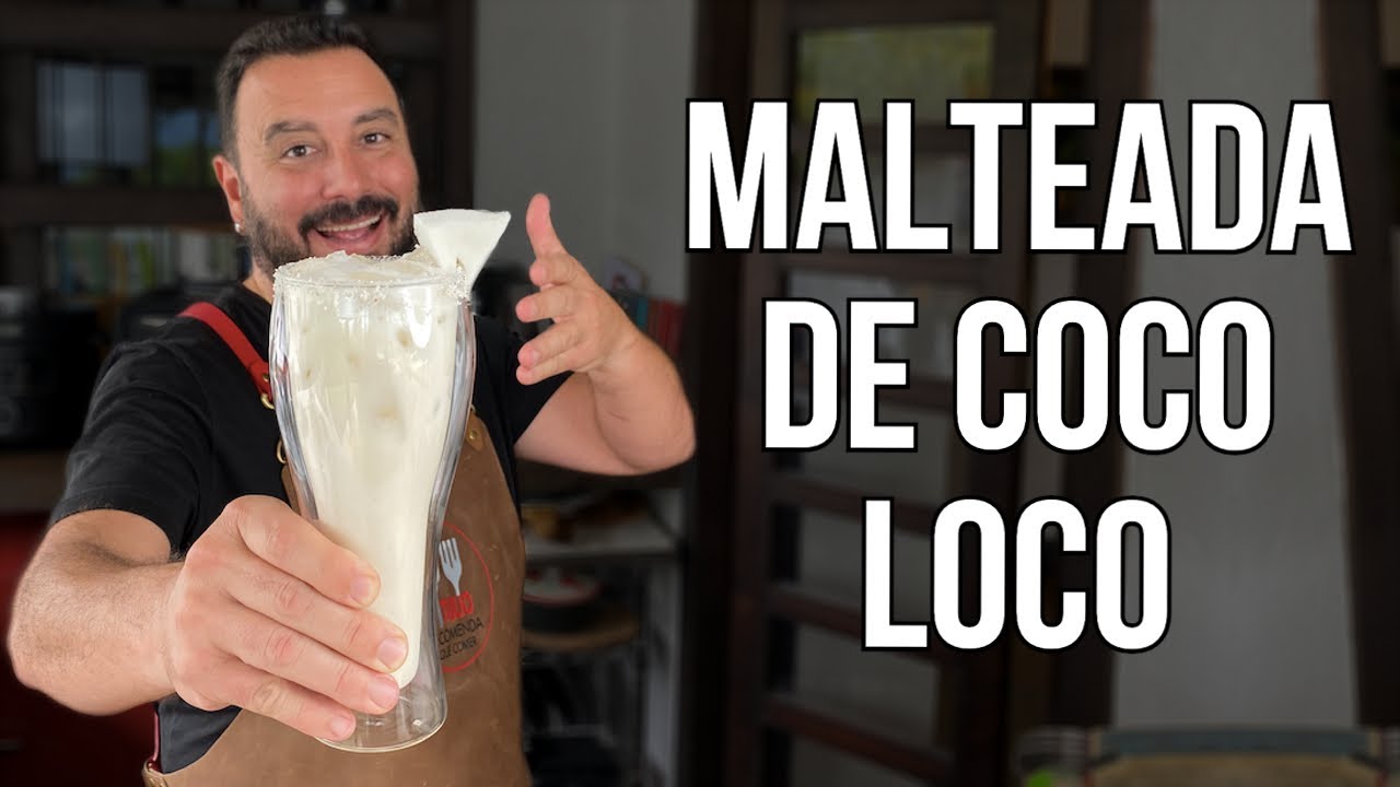 ¿Cómo hacer una MALTEADA DE COCO LOCO Fácil y Deliciosa? | Tulio Recomienda