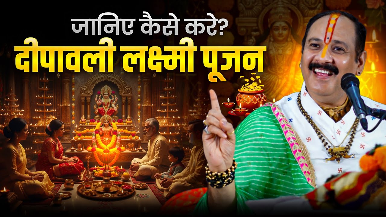 जानिए कैसे करे दीपावली लक्ष्मी पूजन @panditpradeepmishraofficial 