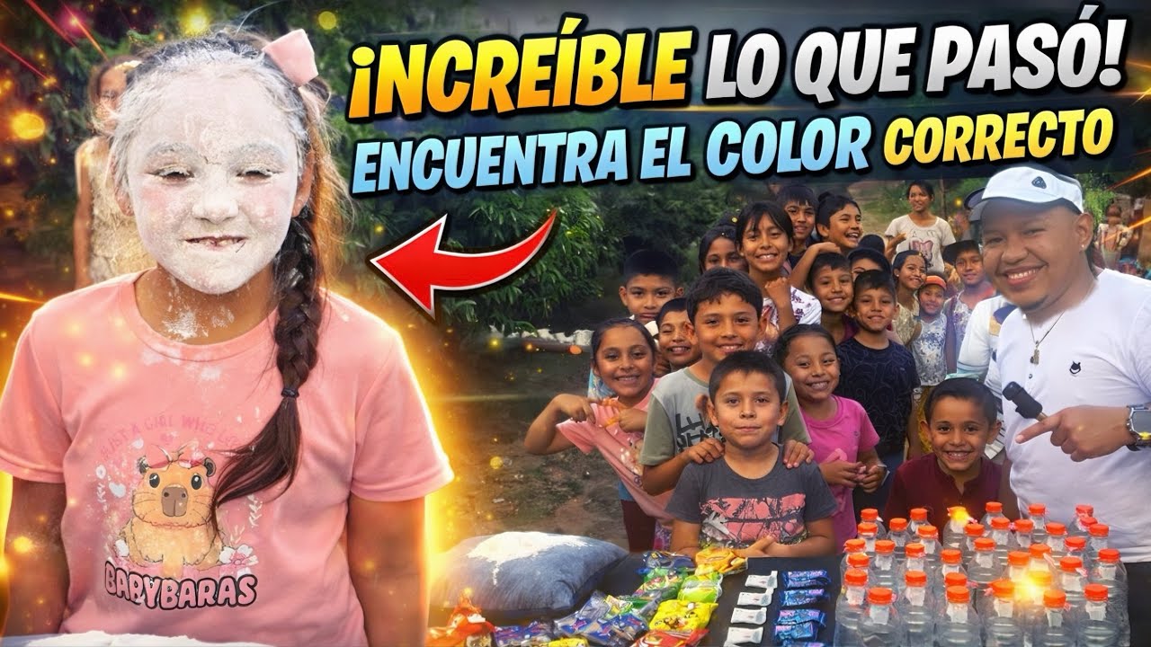 Find the Correct Color and Win Prizes or a FLOUR SMASH 😂 (No One Expected This)