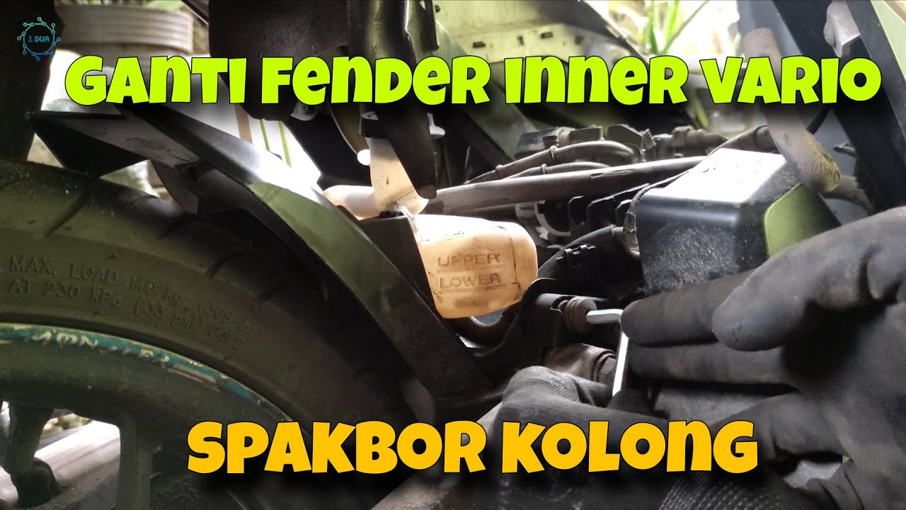Ganti spakbor kolong vario original 
