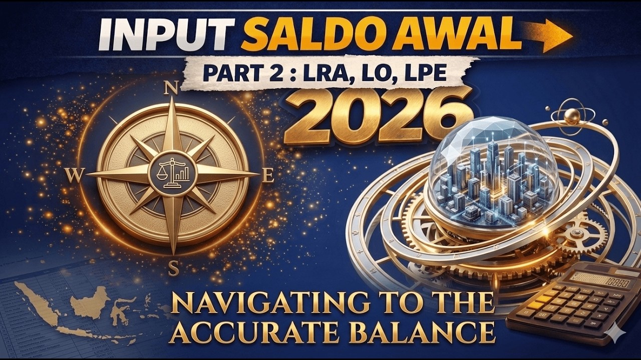 [Part 2] Input Saldo Awal SIPD 2026 - LRA, LO, LPE