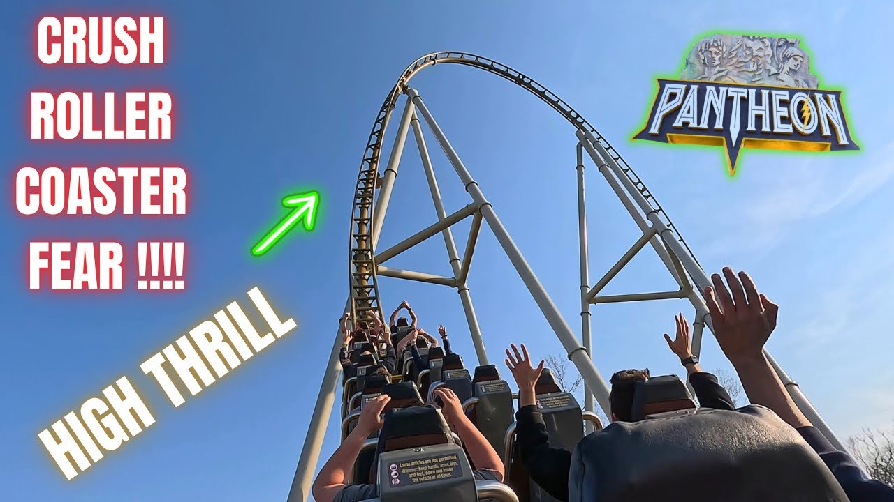 Busch Gardens Williamsburg Pantheon POV Back Row