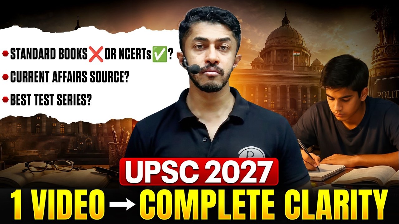 UPSC CSE 2027 Smart Strategy By Nikhil Ram Sir 🔥🔥| From Zero to IAS! | UPSC Preparation 2027