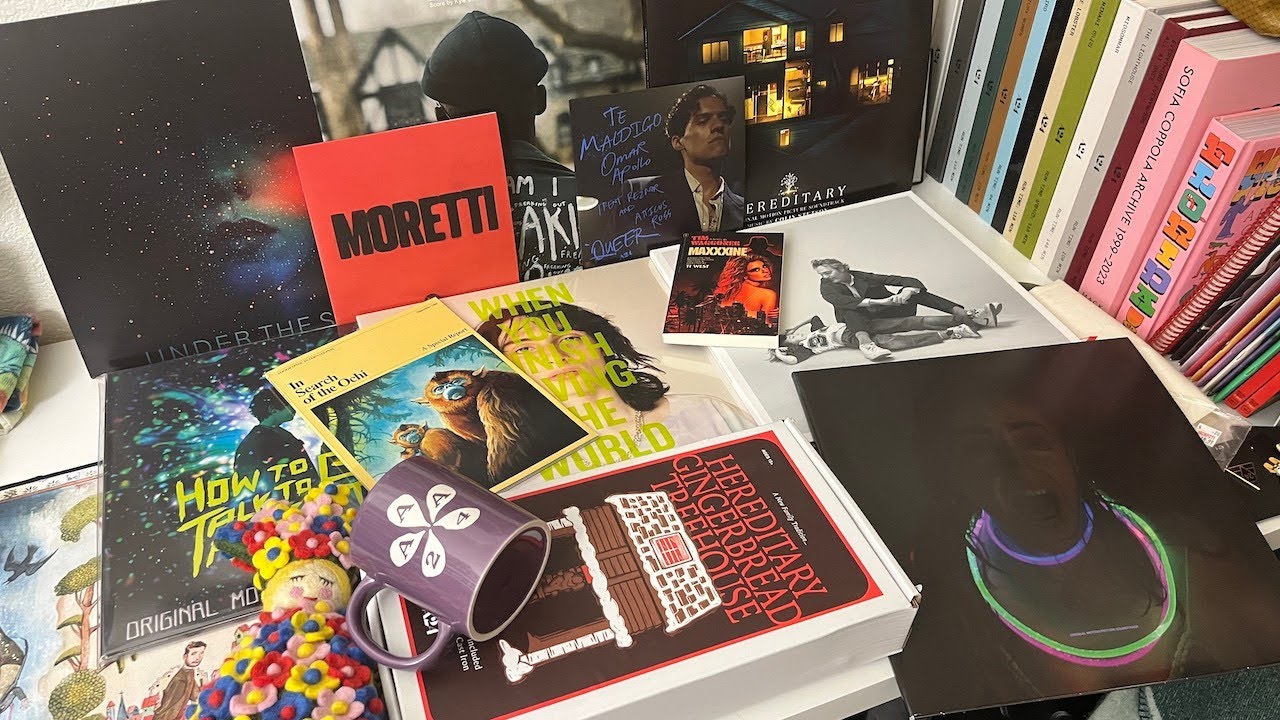 A24 MERCH HAUL 2025: MARCH & APRIL (+ANOTHER SCREEN USED PROP!)