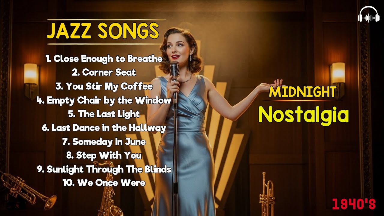 Vintage Jazz Classics from the 1940s – Smooth Retro Jazz for Evening Relaxation