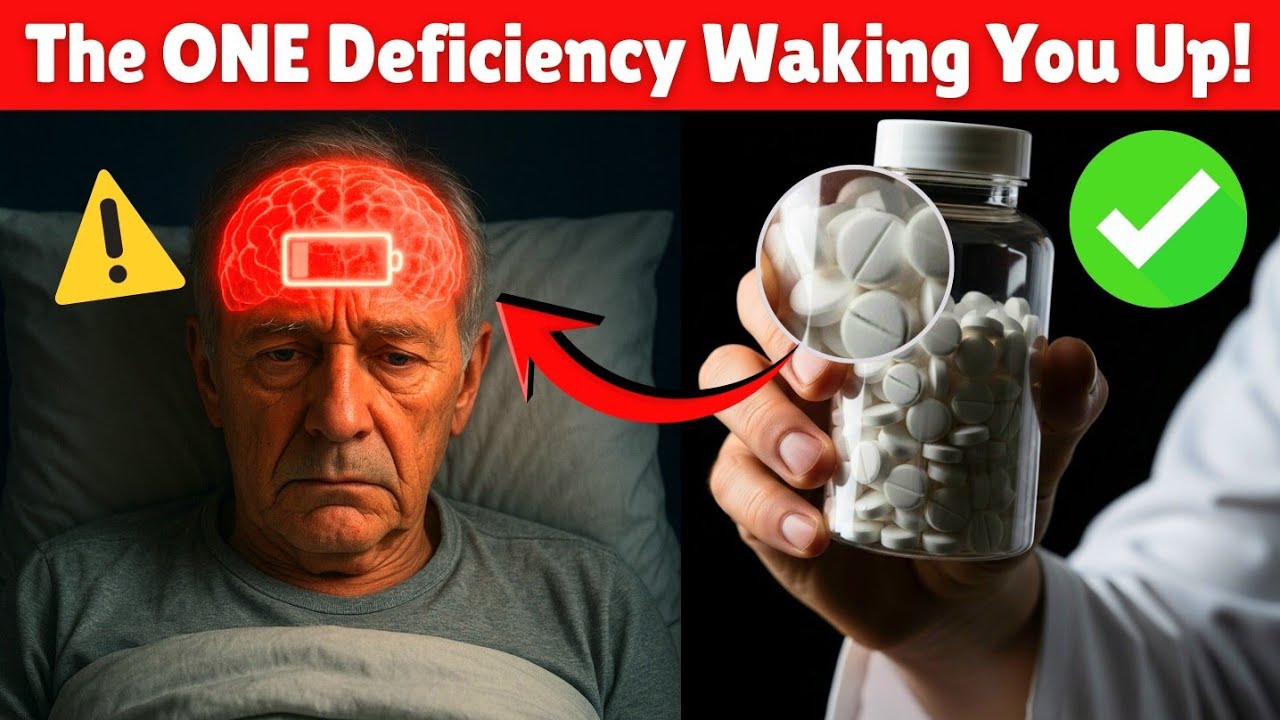 Over 60 and Waking Up at 3AM? THIS Mineral Deficiency Is The Hidden Cause!