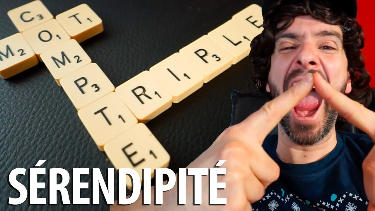 Sérendipité - Mot Compte Triple