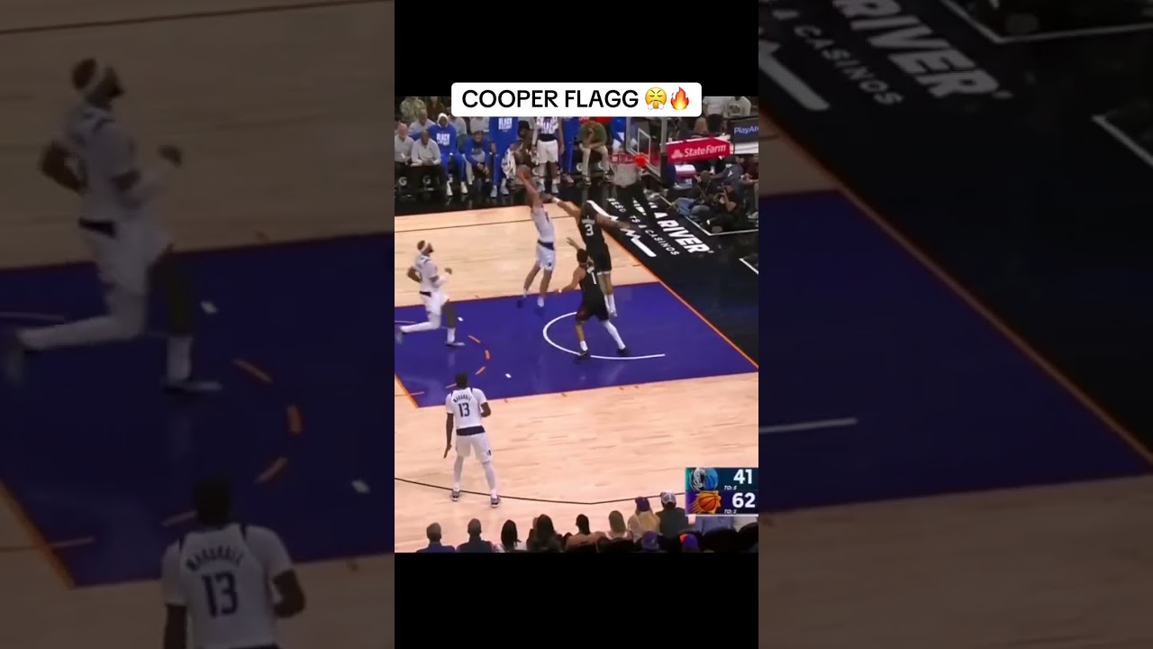 THROW IT DOWN, COOPER FLAGG 🔨