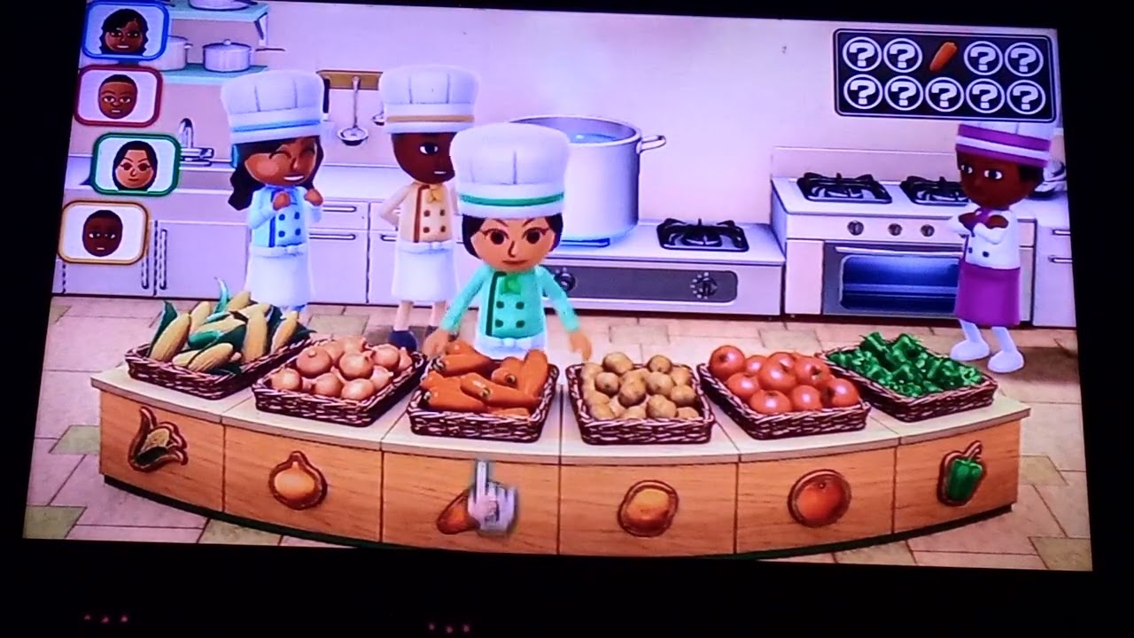Wii Party U Dojo Domination Standard Difficulty Playing As My T.T Lisa