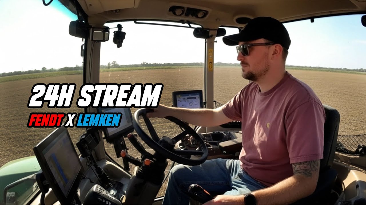 24 Stunden Stream 🌱💨 Fendt x Lemken | Livestream vom 27.09.2025